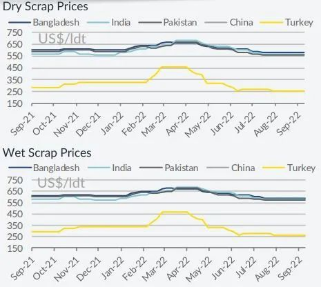 拆船市场迎来了大量幼型海运集装箱船